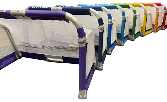 ALPHA GOL 6' x 4' - The Original All Aluminum, Pro Grade, Quick Folding Aluminum Folding Goal