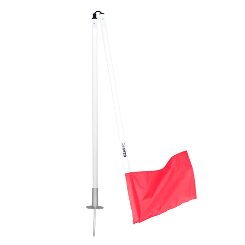 Corner Flag Set With Spring Pole (For Grass)