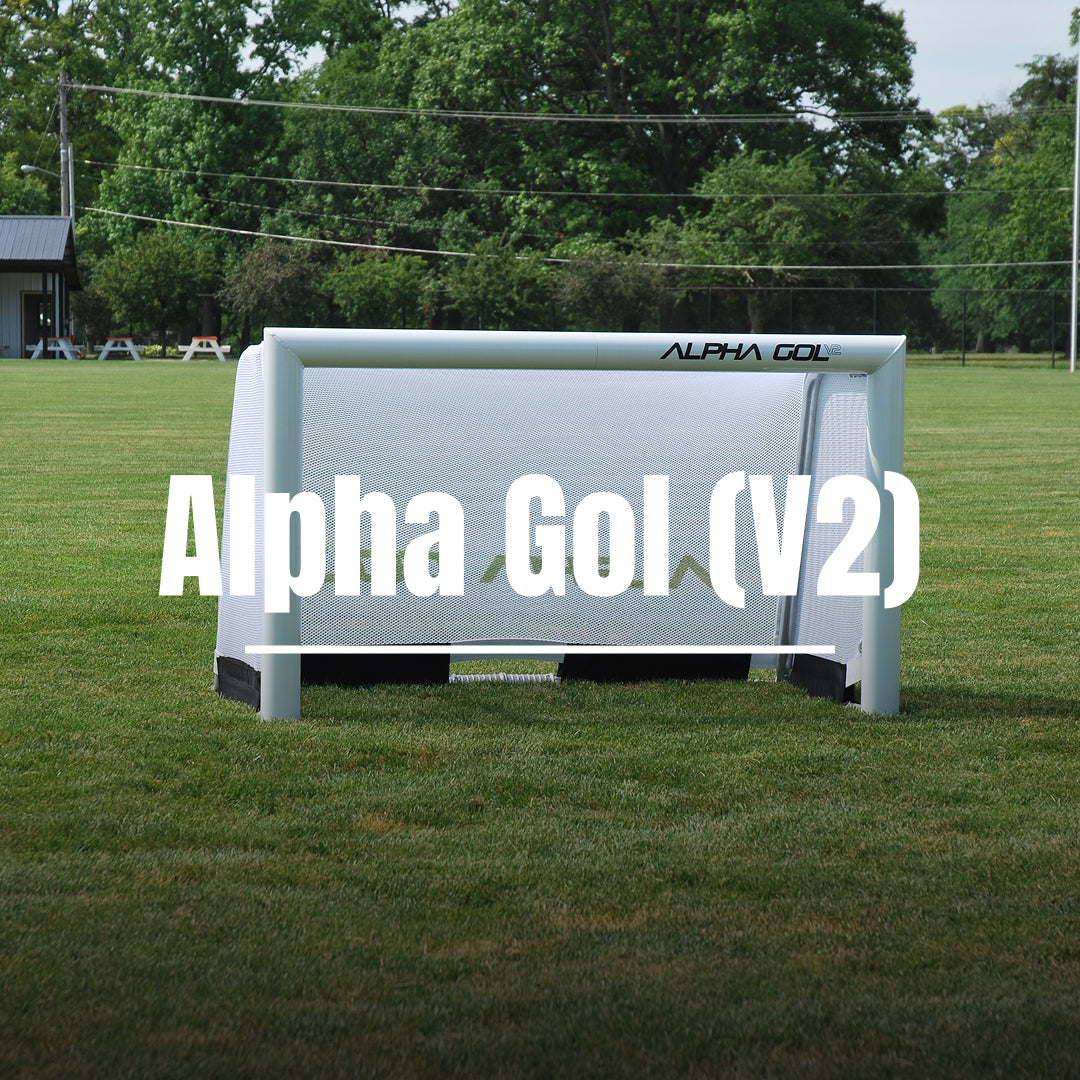 Alpha Gol V2 Solid Crossbar Folding Goal 