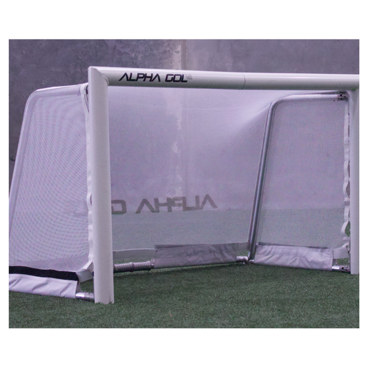 Alpha Gol (V2) - 6'x 4' Solid Frame Foldable Aluminum Goal