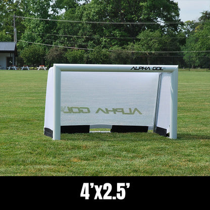 Alpha Gol V2 4x2.5, Portable Aluminum Soccer Goal