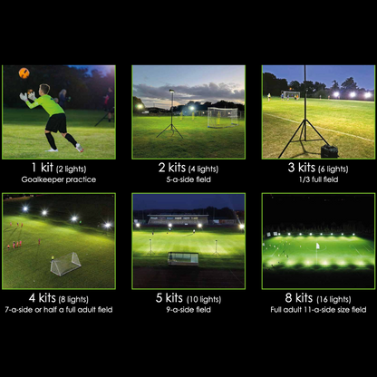 Ritelite Sports-LITE Portable Multi-Sport Training Floodlight Kit