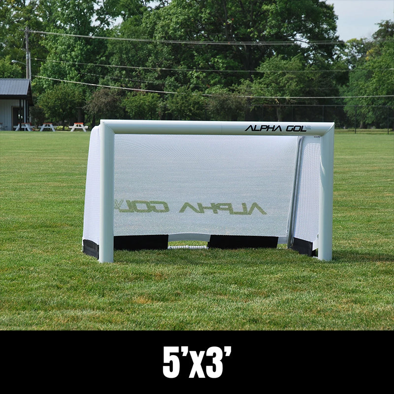 Alpha Gol V2 5x3, Portable Aluminum Soccer Goal