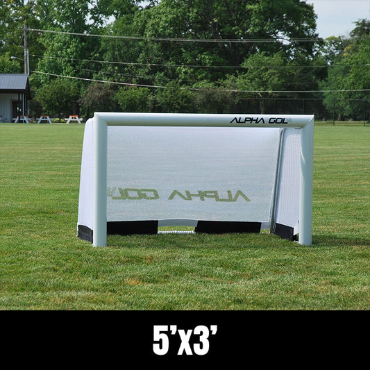 Alpha Gol V2 5x3, Portable Aluminum Soccer Goal