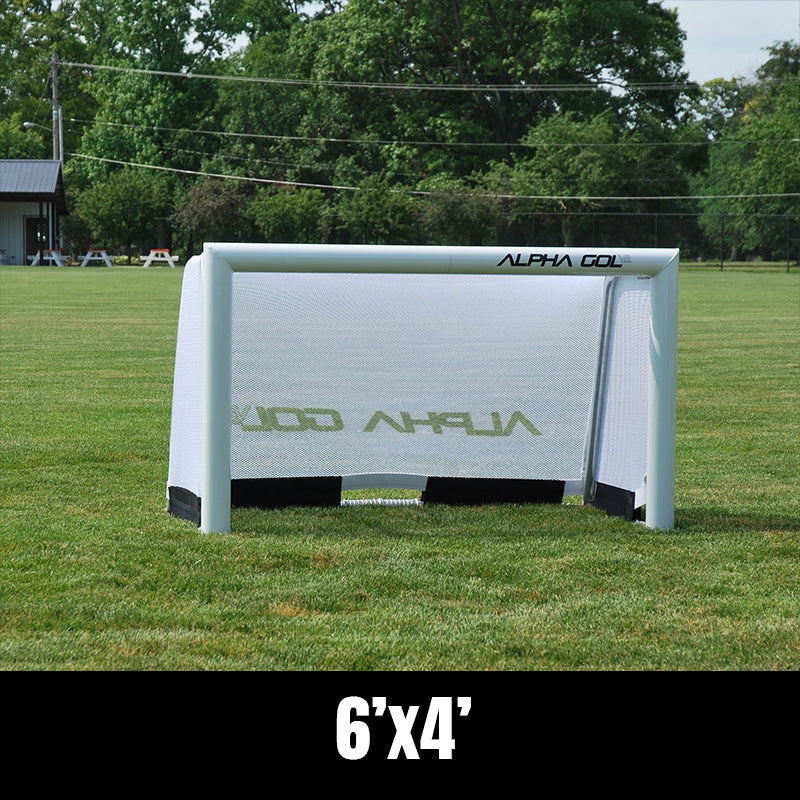 Alpha Gol V2 6x4, Portable Aluminum Soccer Goal