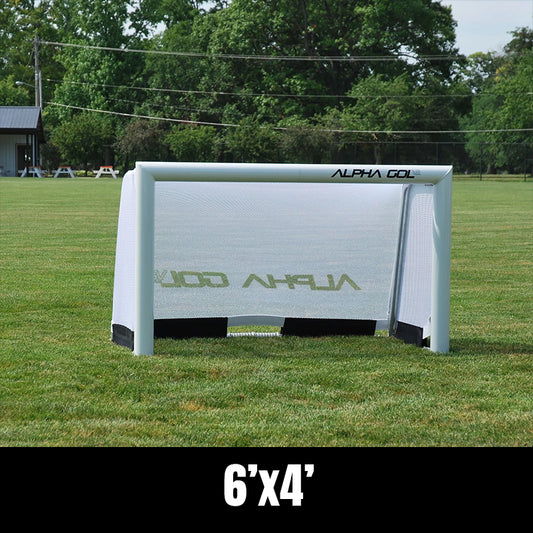 ALPHA GOL V2 6X4, PORTABLE ALUMINUM SOCCER GOAL