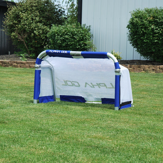 ALPHA GOL 5' X 3' - The Original All Aluminum, Pro Grade, Quick Folding Aluminum Folding Goal