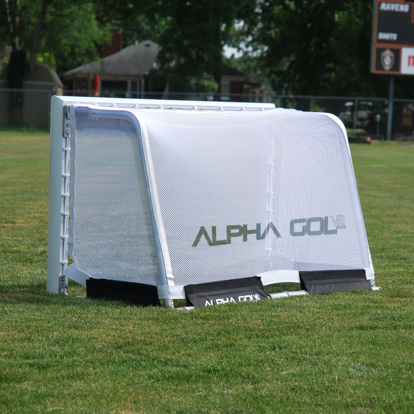 Alpha Gol (V2) - 4'x2.5' Solid Frame Foldable Aluminum Goal