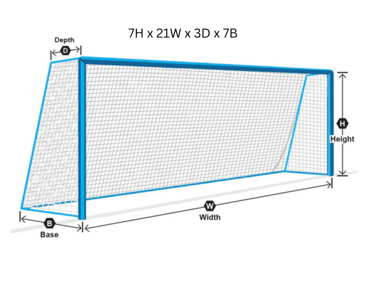 PEVO Soccer Goal Net 7x21