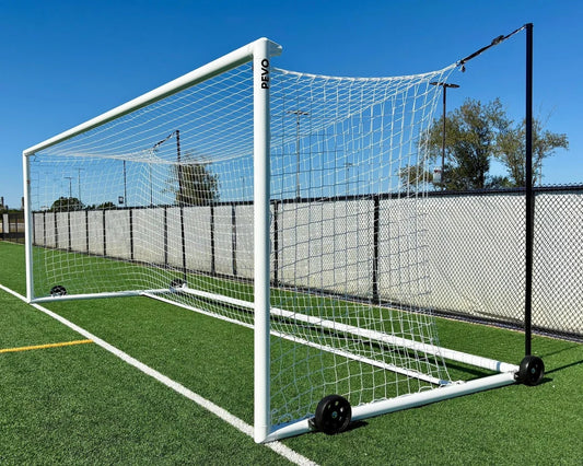PEVO Stadium Series Soccer Goal STB 8x24