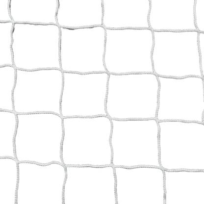 PEVO 4mm square soccer goal net mesh close up