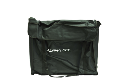 Alpha Gol carry bag for the 4x2.5 folding soccer goal, with padded shoulder strap